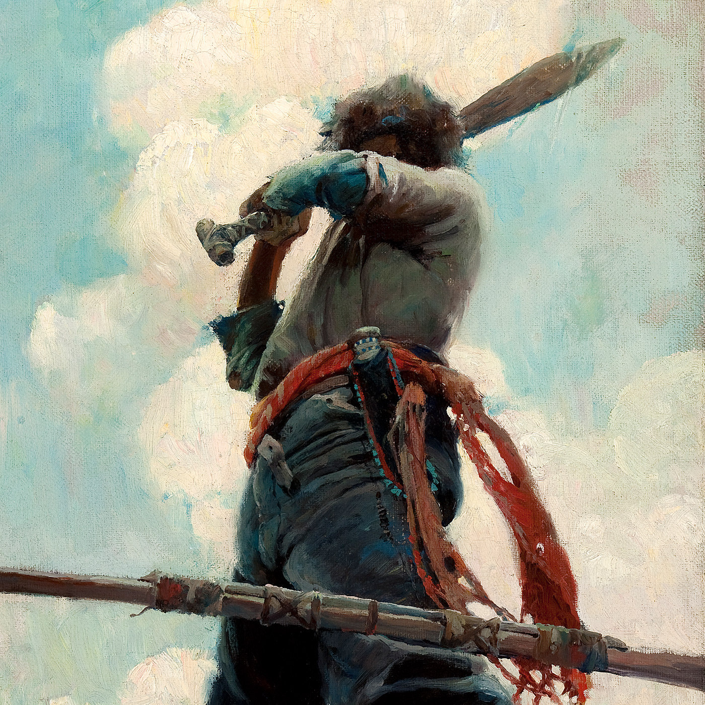 Frank Schoonover painting
