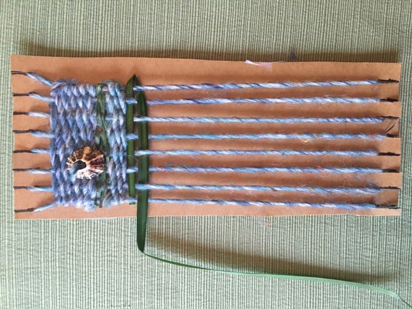 homemade nature weaving step 10