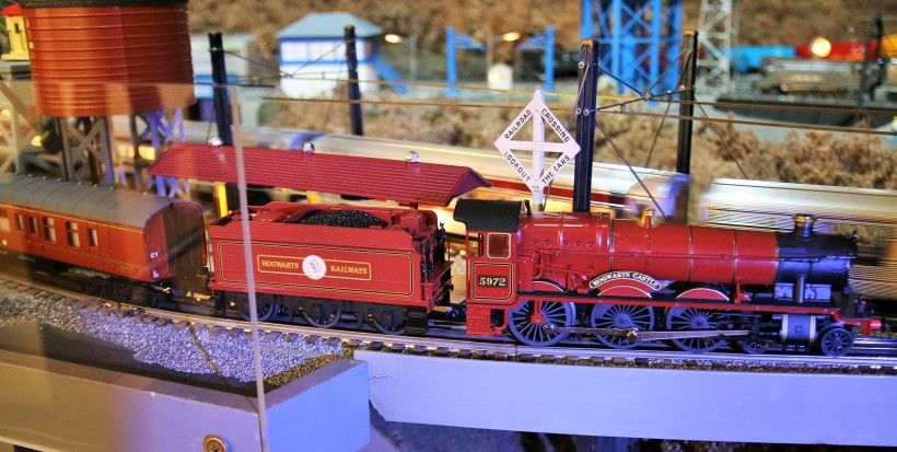Hogwarts Express train, a new addition to A Brandywine Christmas for 2016