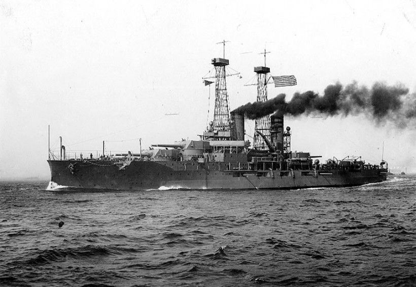 The USS North Dakota In commission 1910-1923
