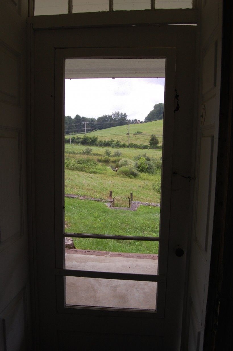 Kuerner Farm - looking through the window