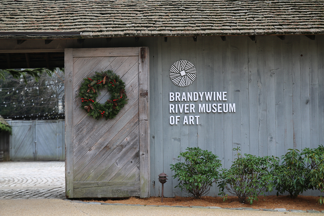 Brandywine River Museum of Art courtyard entrance