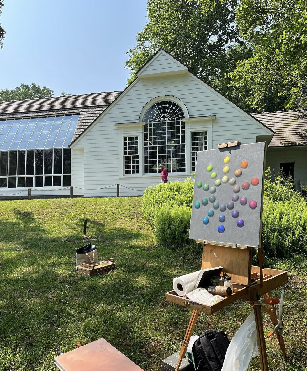 PLEIN AIR PAINTING WORKSHOP WITH RANDALL GRAHAM AT THE N. C. WYETH HOUSE & STUDIO