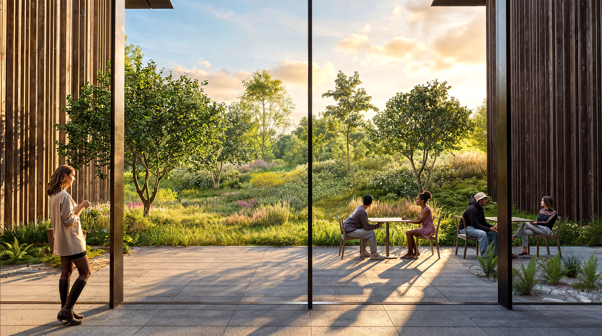 Rendering courtesy of Kengo Kuma & Associates and Field Operations