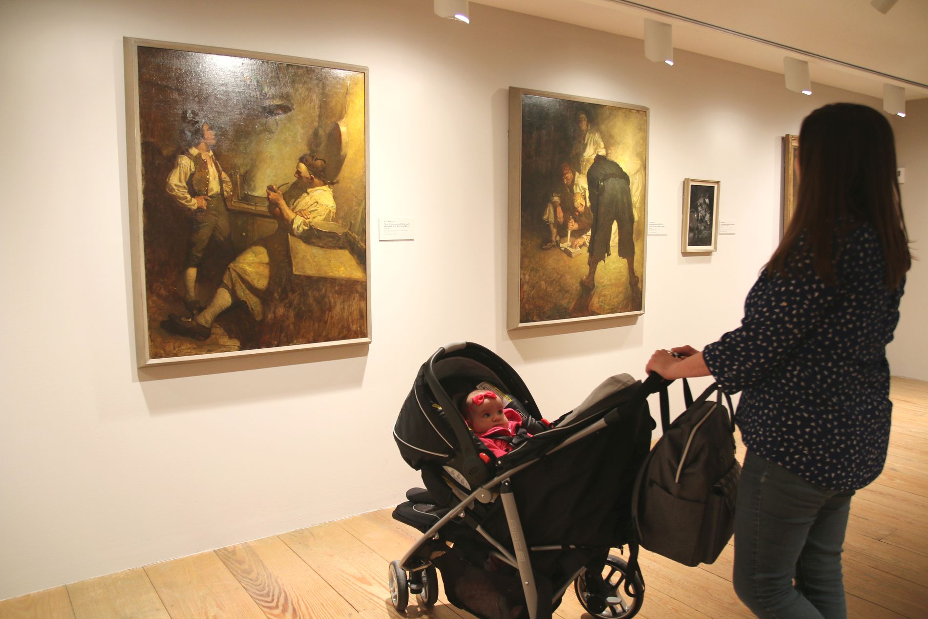 Stroller tour at the Brandywine River Museum of Art