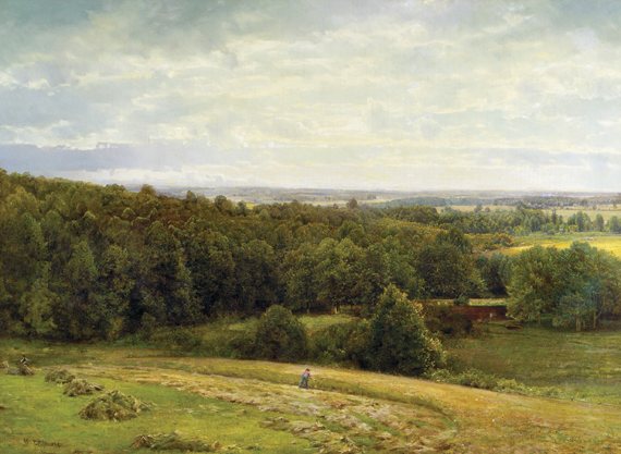 William Trost Richards (1833-1905), The Valley of the Brandywine, Chester County (1886-87), oil on canvas, Collection of the Brandywine River Museum.