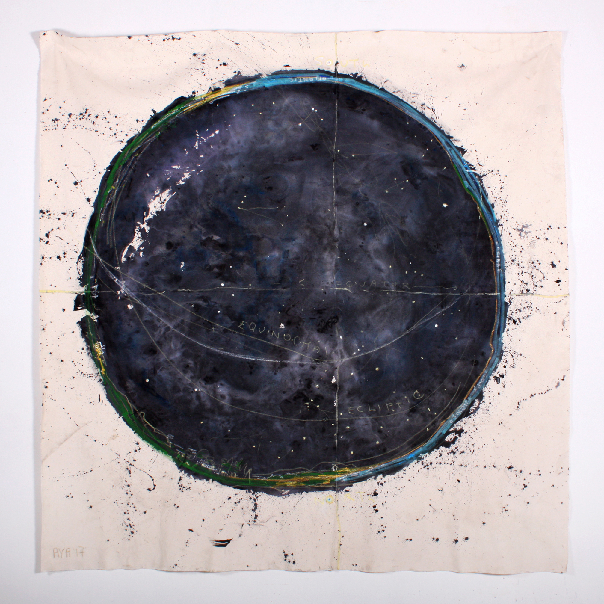 Ana Vizcarra Rankin, Untitled Planisphere (Mexico), 2017