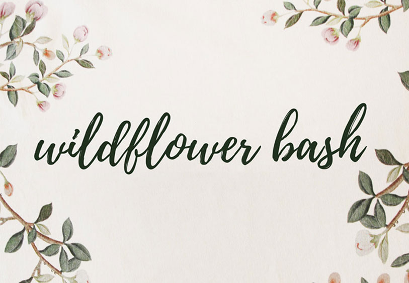 Wildflower bash