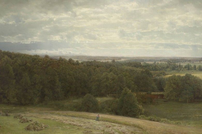 William Trost Richards (1833 - 1905), The Valley of the Brandywine, Chester County (September), ca. 1886-1887, oil on canvas. collections.brandywine.org