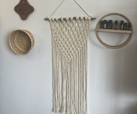 Macrame wall hanging