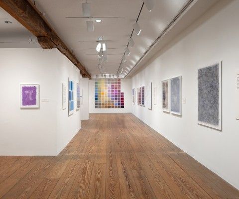 Installation view of the "This Earthen Door" exhibition gallery
