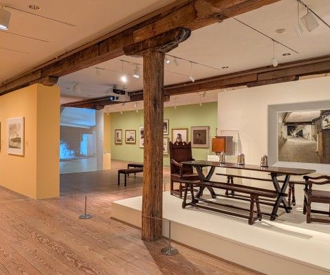 Gallery view of "By Design: The Worlds of Betsy James Wyeth" exhibition