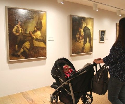 Stroller tour at the Brandywine River Museum of Art