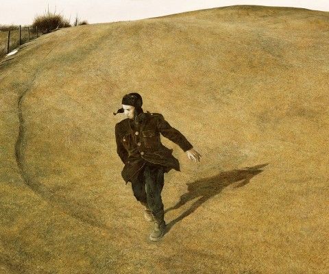 Andrew Wyeth (1917-2009). Winter, 1946, 1946, tempera. North Carolina Museum of Art, Raleigh. ©2017 Andrew Wyeth/Artists Rights Society (ARS) 