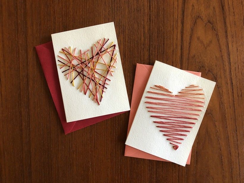 Hand-Stitched Valentine