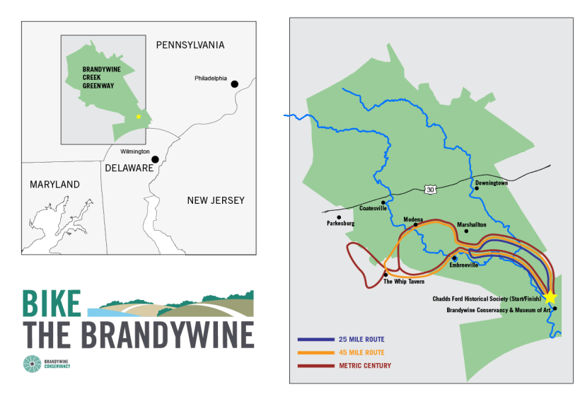 map of bike routes