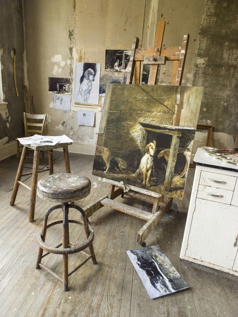 Andrew Wyeth Studio, credit Carlos Alejandro Andrew Wyeth Studio, credit Carlos Alejandro