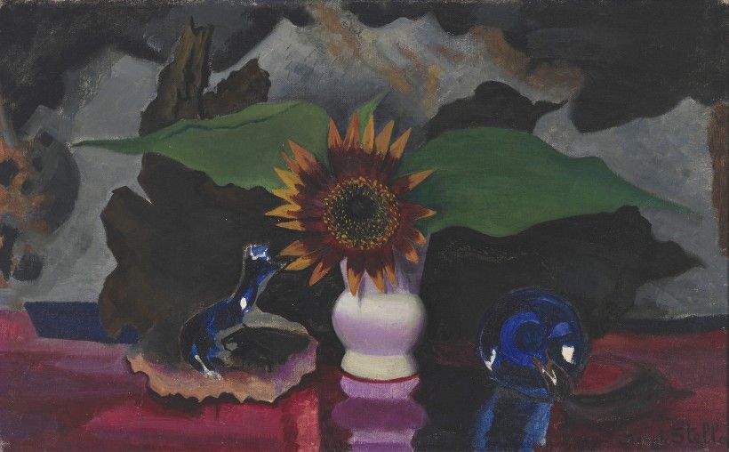 Joseph Stella, Still Life, undated, oil on linen, 15 x 24 1/8 in. Whitney Museum of American Art, Gift of Mr. and Mrs. N. E. Waldman, 58.52. Digital image © Whitney Museum of American Art/Licensed by Scala/Art Resource, New York