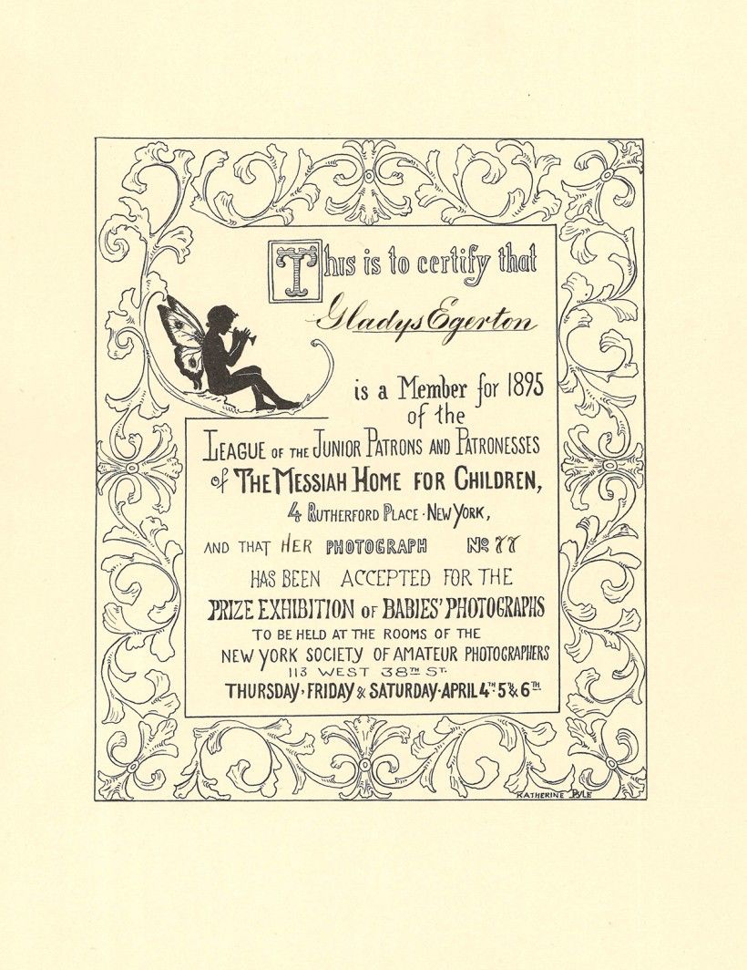A sample of Katharine Pyle’s decorative illustration. From the Paul Preston Davis Collection. A sample of Katharine Pyle’s decorative illustration. From the Paul Preston Davis Collection.