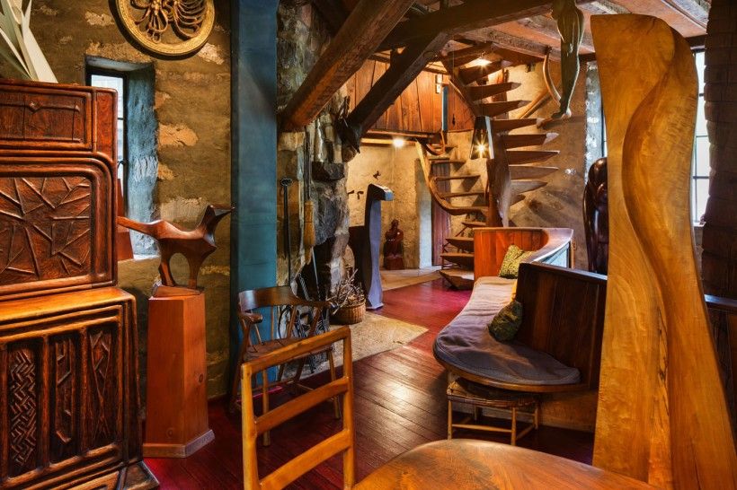 Wharton Esherick’s Studio. Photo courtesy of the Wharton Esherick Museum Esherick Studio
