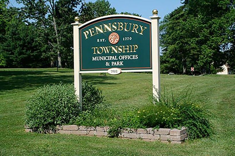 Photo courtesy of Pennsbury Township Photo of Pennsbury Township sign