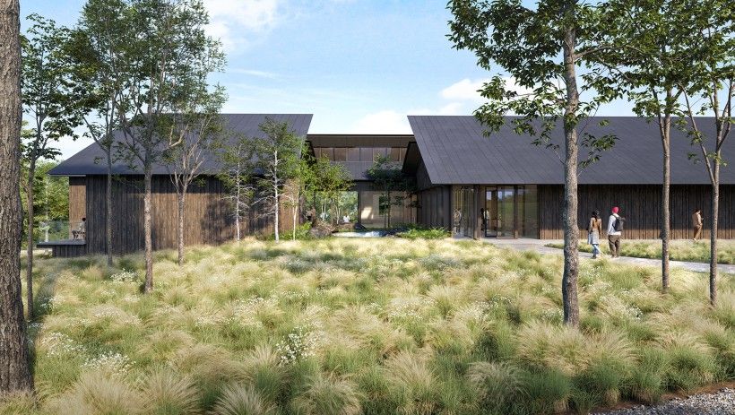 Rendering courtesy of Kengo Kuma & Associates and Field Operations