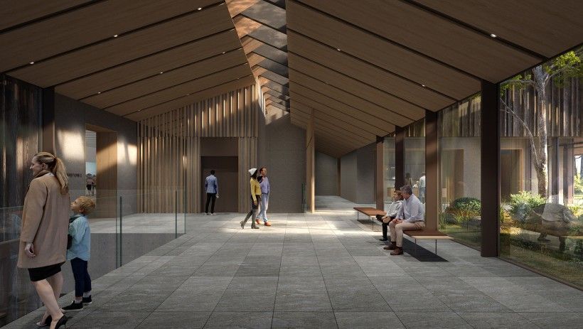 Rendering courtesy of Kengo Kuma & Associates and Field Operations
