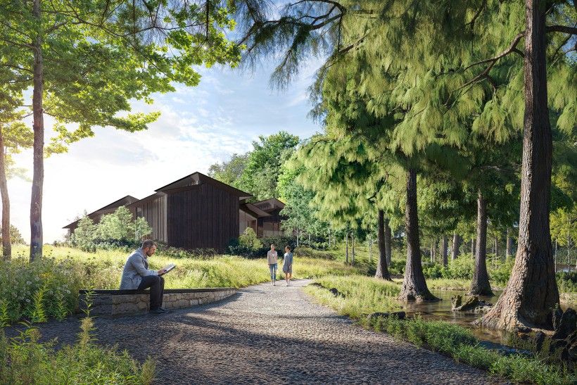 Rendering courtesy of Kengo Kuma & Associates and Field Operations