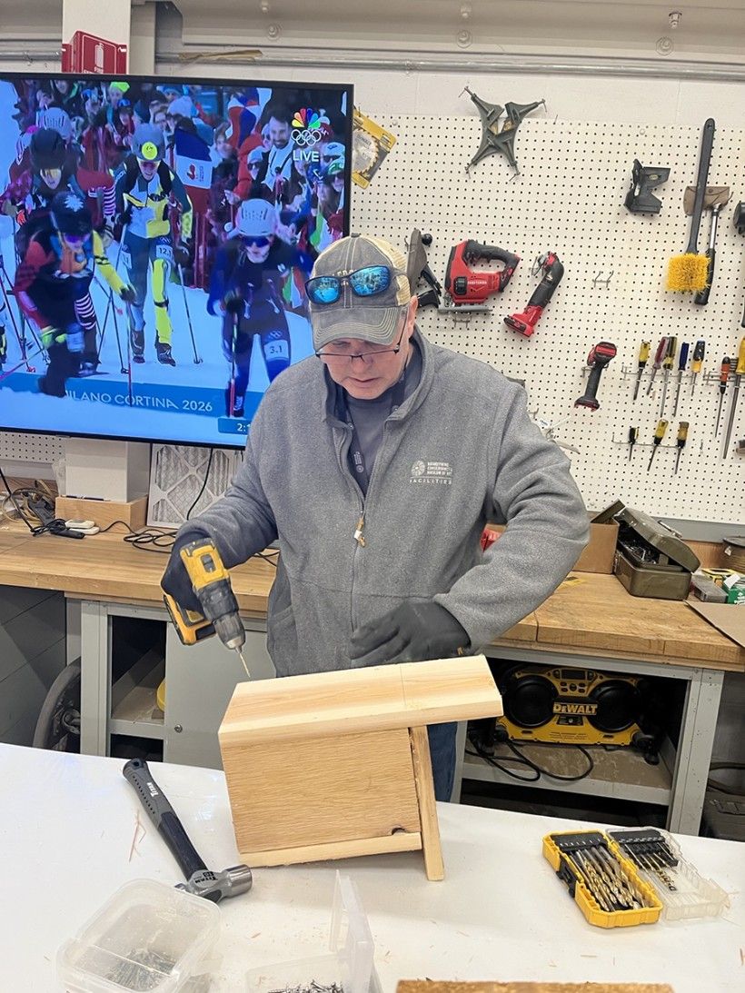 bird box building workshop