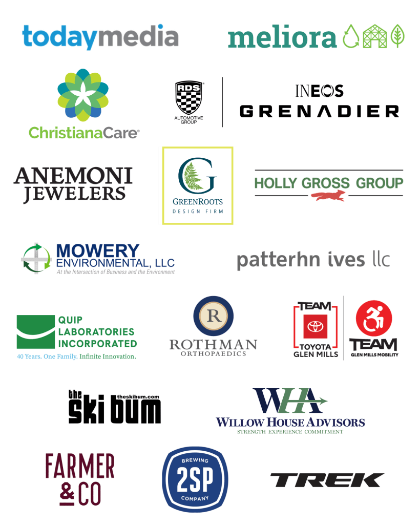 Bike the Brandywine sponsor logos