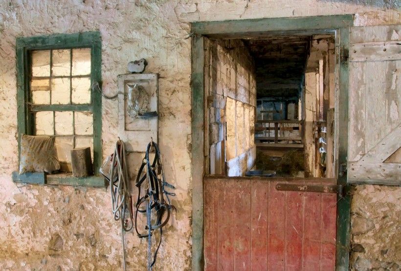 Photo by Gary Anthes Stall at Kuerner Farm