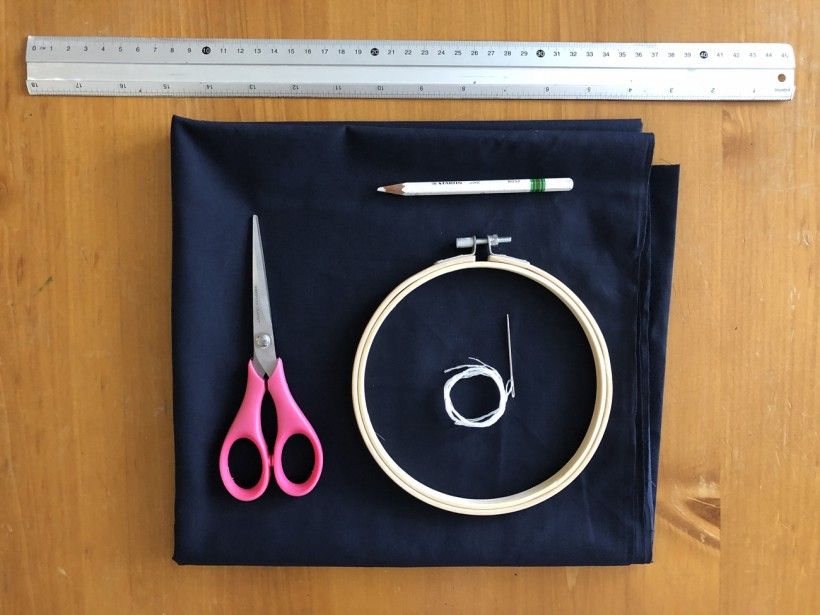 Sashiko embroidery - supplies