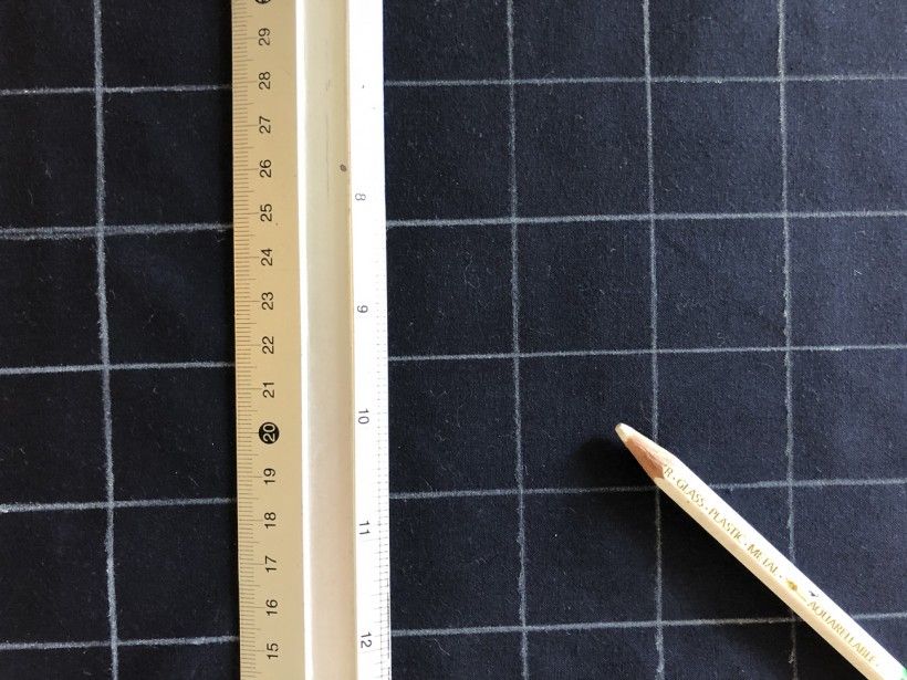 Sashiko embroidery - work in process