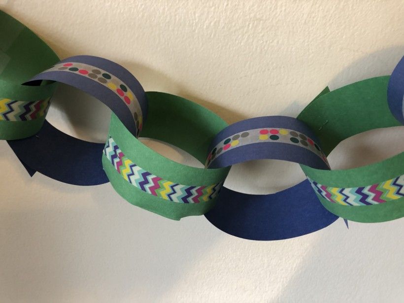 Paper chain designing ideas