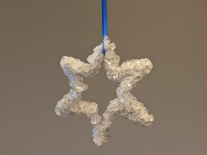 DIY Crystal Ornament - step 6