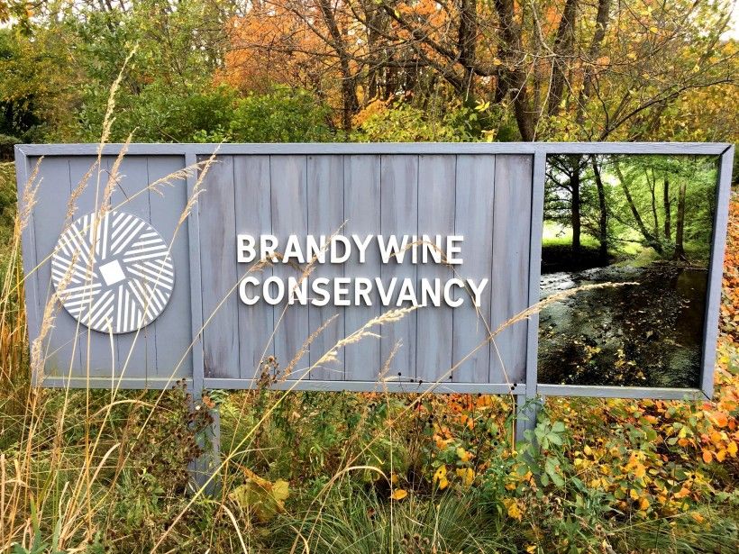 Brandywine Conservancy sign 