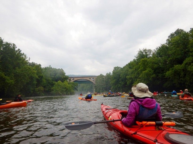 canoing