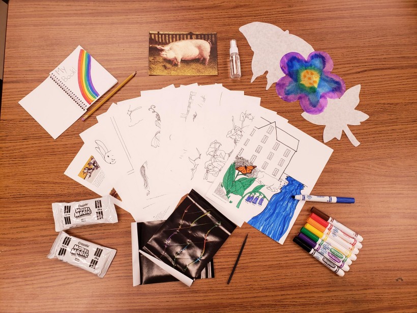 Recycle and Learn with Rainbow Crayons!  Brandywine Conservancy and Museum  of Art