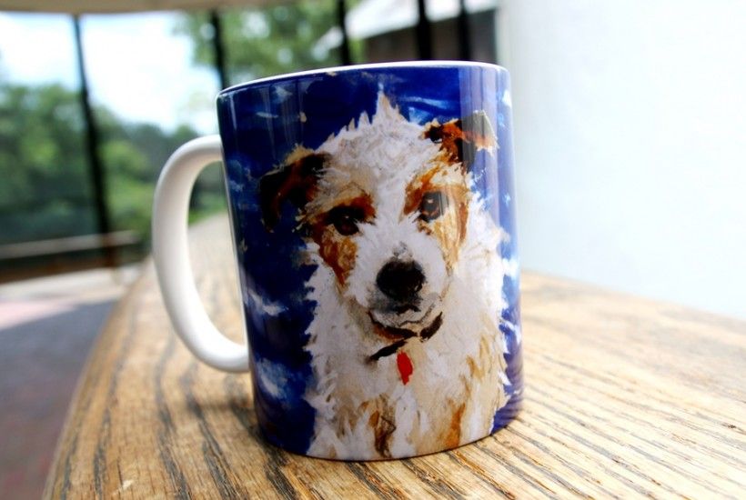 Mug featuring Homer (the dog) by Jamie Wyeth