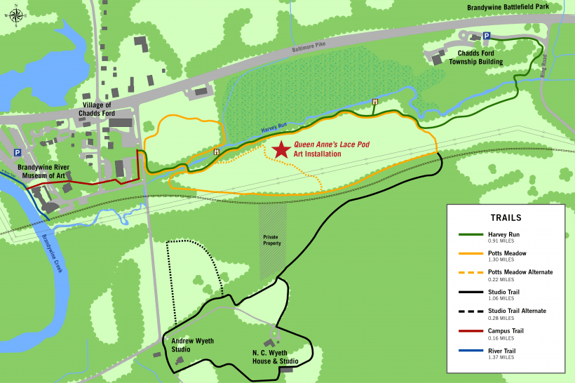 Click for a larger map map to installation