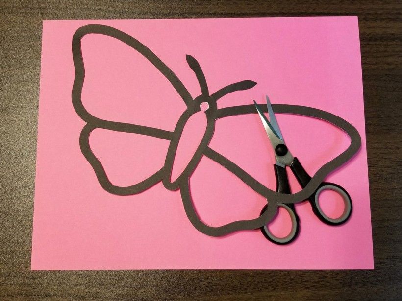 DIY Stained Glass Butterfly