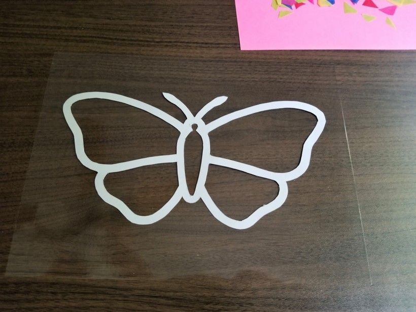 DIY Stained Glass Butterfly