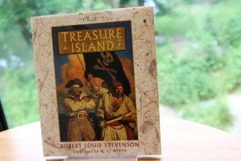 Treasue Island book - Young adult version