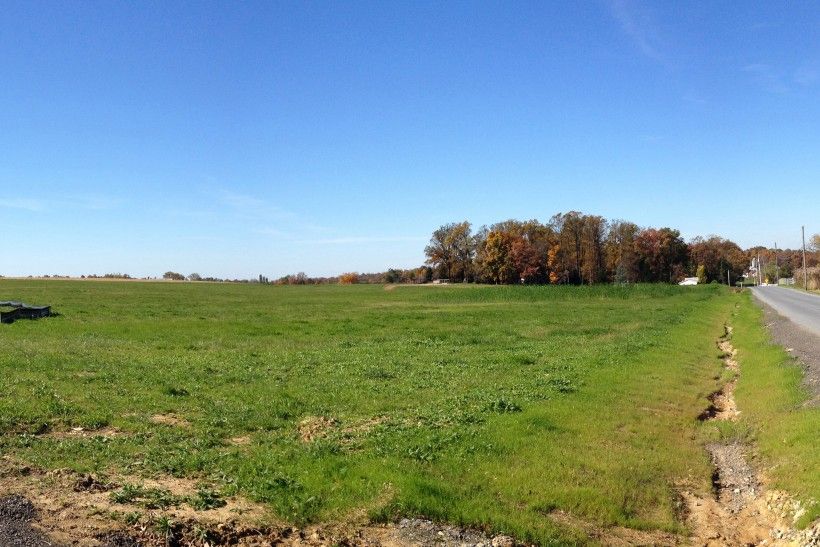 Upper Oxford Township Park Project Site—Erosion Evident