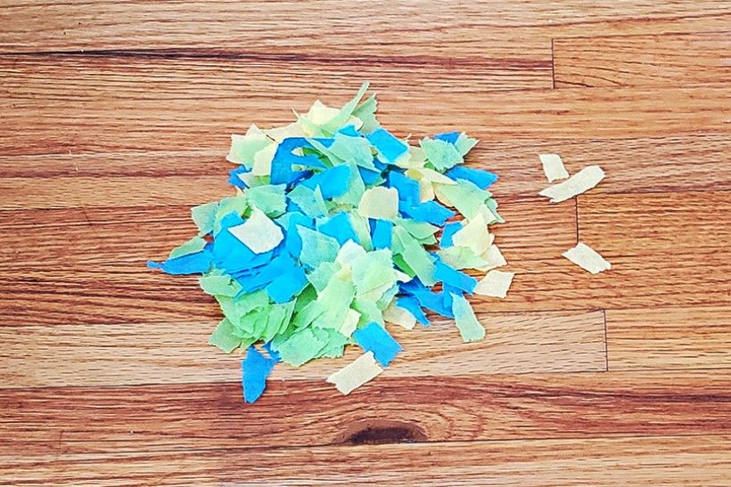 cut up paper