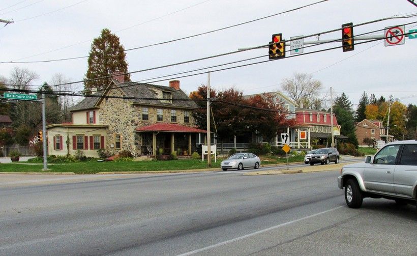 Route 1 in Chadds Ford