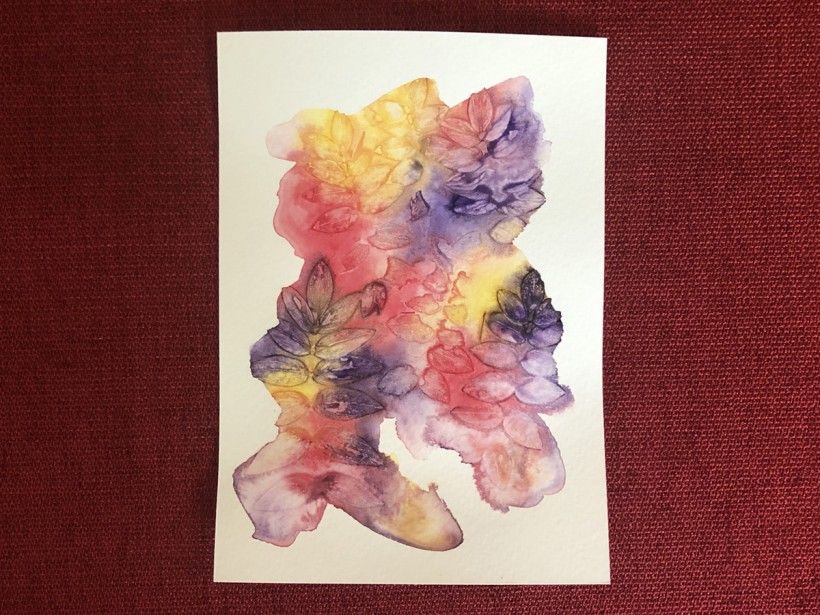 watercolor print