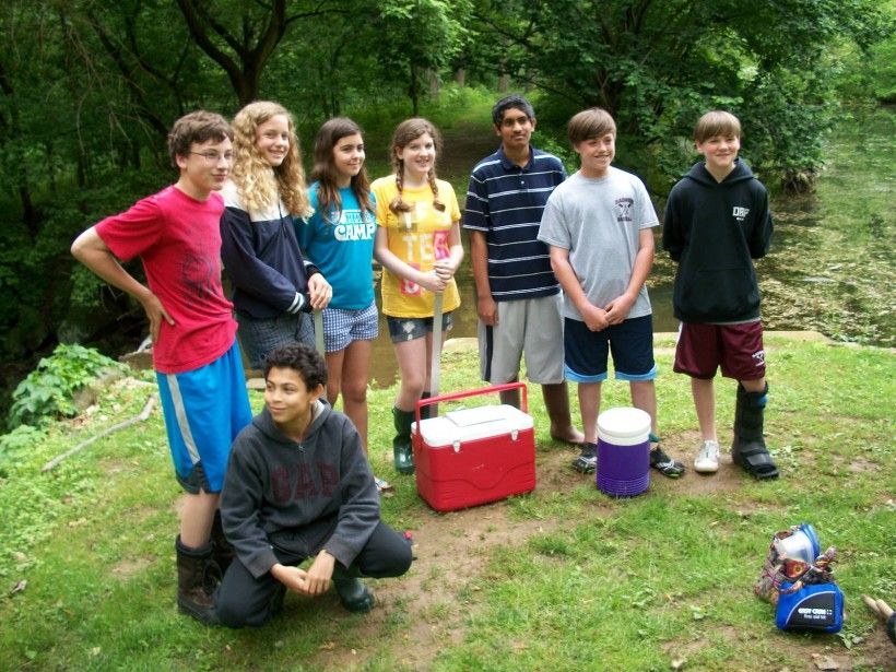 Radnor Middle School seventh graders.