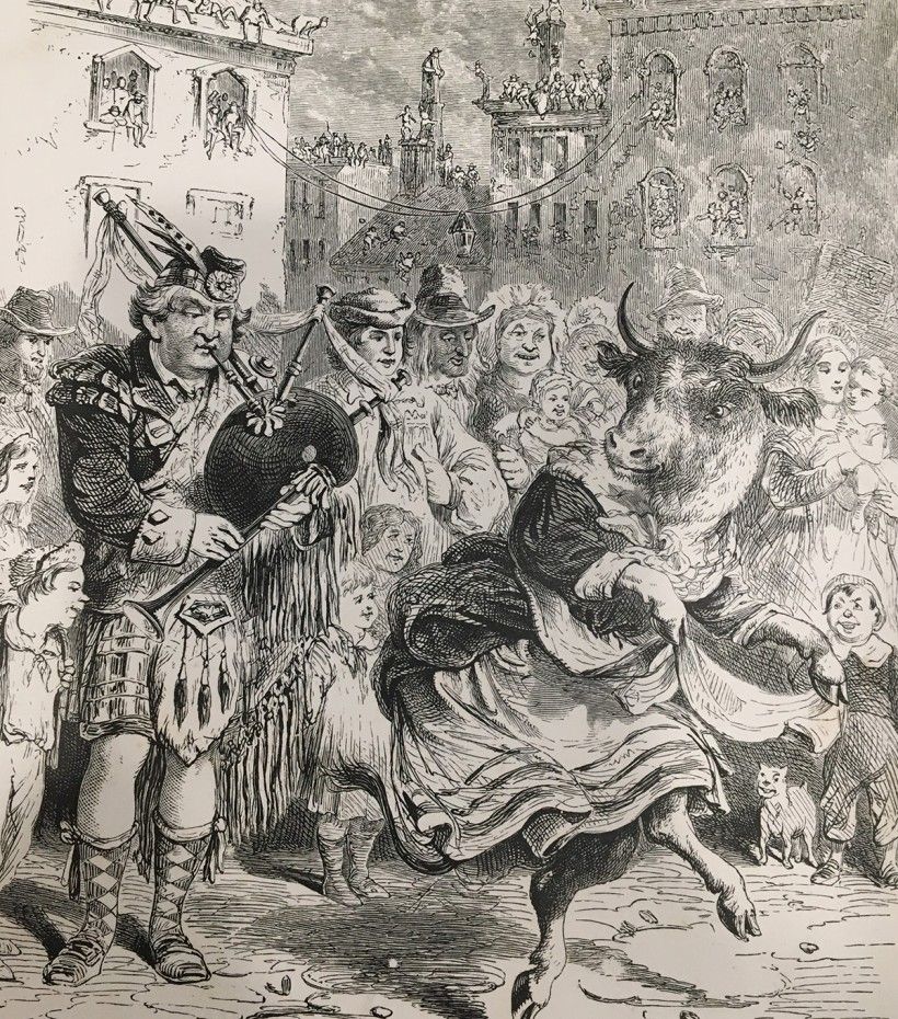 Stephens’ illustration for “Mother Goose’s Melodies” in The Riverside Magazine, February 1867 Stephens’ illustration for “Mother Goose’s Melodies” in The Riverside Magazine, February 1867