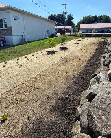 During Phase I Photo of a GSI stormwater project